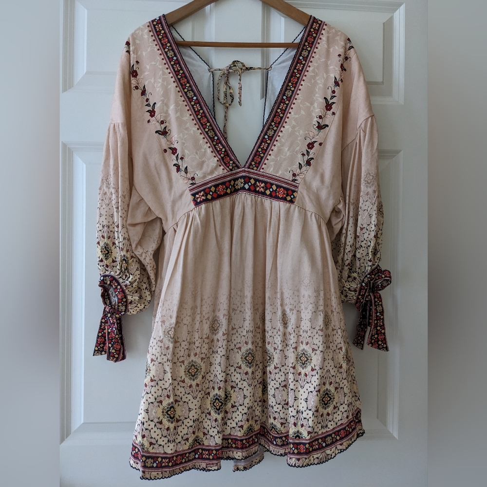 Agua Bendita dress Resort Wear Alexia Kezia open back femin…